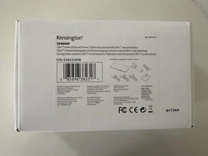 Kensington SD4600P USB-C Dock with Mains Adapter - Brand New!!! - Picture 1 of 4