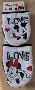 Disney Mickey & Minnie Mouse Silicon Mini Mitts - Picture 1 of 4