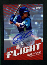 2020 Topps Pro Debut #RFF-TF Tyler Freeman RC Ready for Flight Auto SP /40 