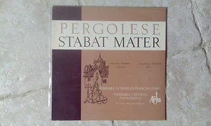 LP Set Euterpe/Choral Philomel - Pergolesi Stabat Mater / Very Bon Condition - Picture 1 of 2