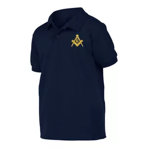 POLO CAMISA POLO AZUL CON MASÓN MASÓN MASÓN - Imagen 1 de 1
