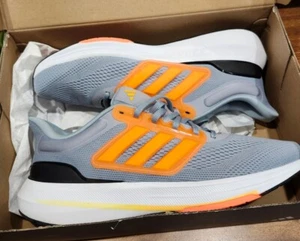 Adidas Ultrabounce Running Jogging Shoes Gray/Orange Men’s Size 12 NWT HP5779 - Picture 1 of 12