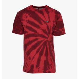 Vans Off The Wall Classic Fit Tye Dye Tee Herren Large Red Burst T-Shirt Neu mit Etikett - Bild 1 von 1