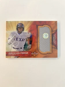 2016 Topps Arizona Fall League Fall Stars Relic Jersey 61/99 Jurickson Profar - Picture 1 of 2