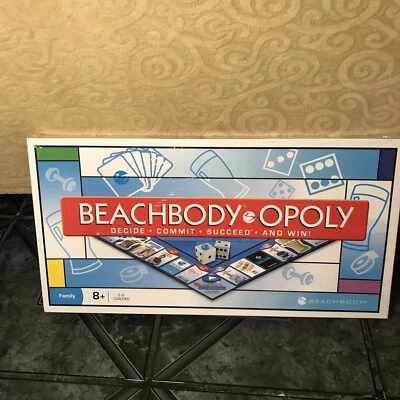 Beachbody-Opoly Monopoly Game - Rare NEW SEALED - P90X Insanity T25 Shaun T - Image 1 of 4