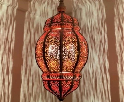 Lámparas colgantes turcas modernas hechas a mano luces de techo marroquíes linterna para el hogar regalos Foto 1 de 4