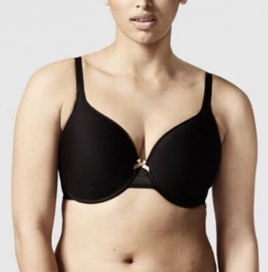 Chantelle C Ideal Back Smoothing Bra in Black SZ 32DD NWT - Picture 1 of 5