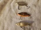 Rattle Traps X 2 One Crawdad 1 Chrome & One Cordell Spot Chrome Colored