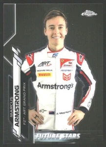 MARCUS ARMSTRONG 2020 TOPPS CHROME FORMULA 1 #45 DAMS F2 - Picture 1 of 2