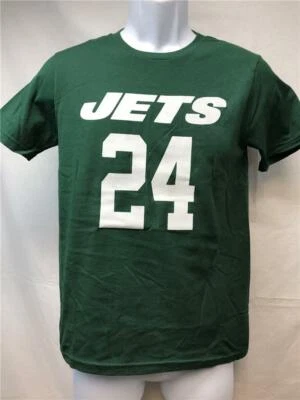 Nueva Camisa Verde Defecto Menor New York Jets #24 Darrelle Revis Juvenil Talla M Foto 1 de 4