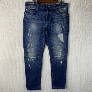 Vtg True Religion Denim Jeans Geno Relaxed Slim Size Mens 33 Actual 36/28 - Picture 1 of 18