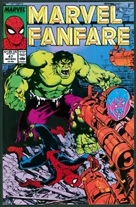 Marvel Fanfare 47 NM- 9.2 Marvel 1989 - Picture 1 of 3