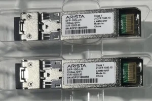 Tested Arista SFP-10G-LR XVR-00003-02 SFP+LR 1310nm 10km SMF - Picture 1 of 1