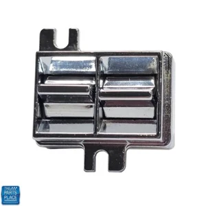 1971-79 GM Cars 2 Button Power Window Switch Chrome Each - GM 9843442 - Picture 1 of 2