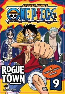 One Piece - Vol. 9: Roguetown (DVD, 2007, Edited Dubbed) New/Sealed - Imagen 1 de 2