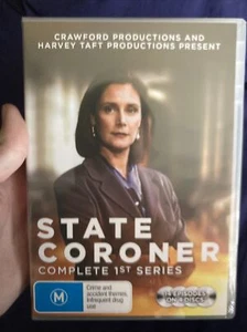 STATE CORONER - SEASON 1 - CRAWFORDS DVD - NEW SEALED WENDY HUGHES ASHER KEDDIE - Picture 1 of 3