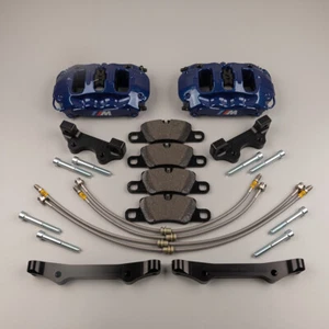 Big brake upgrade BMW X5 X6 E70 E71 Front & rear Brembo 4 pot, lines to M5 parts - Picture 1 of 4