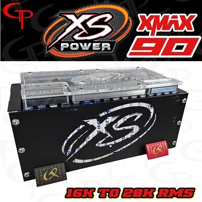 Batería de litio XS Power Xmax 90 hágalo usted mismo LFP 90AH 20.000 vatios RMS batería de audio para automóvil Foto 1 de 4