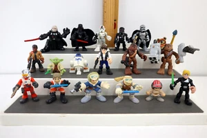 Hasbro Star Wars Galactic Heroes Lot of 18 Action Figures Assorted Anakin,Yoda - Picture 1 of 10