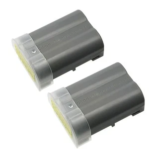 2 x Nikon EN-EL15a Battery For Nikon D7500 D800 D800E D810 D850 D750 D610 MH-25a - Bild 1 von 3