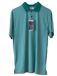 GRAND SLAM Mens On & Off Course Striped Performance Polo Golf Shirt XXL b75 - Picture 1 of 8