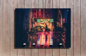 Personalisierte Hundegarderobe – Leinenhalter mit Haken – Wandhalterung foto - Bild 1 von 23