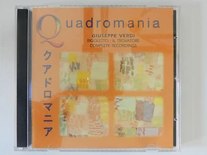 4 CD Giuseppe Verdi Rigoletto Il Trovatore Quadromania - Foto 1 di 1