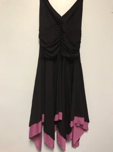 Taboo Dress Size Medium Black Purple Goth Or Halloween Costumes Party - Imagen 1 de 11