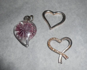 HERZEN 3 Stück Anhänger für Schmuck - Bild 1 von 3