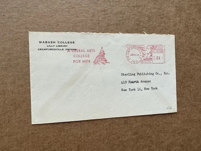 US University Meter Cover (026) +1961 Wabash College +Liberal Arts For Men Ad - Image 1 of 2
