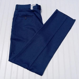 Flying Cross Uniform Pants Mens 52 French Blue Unhemmed Garbadine NWT Fechheimer - Picture 1 of 13