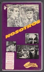 ~RICARDO MONTALBAN~ Nosotros ('45) Golden Age of Mexican Cinema Madera VHS RARE - Picture 1 of 3