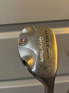 TaylorMade Rescue Dual 3 Hybrid 19* / RH / Stiff Steel ~40" / Needs Grip - Picture 1 of 5