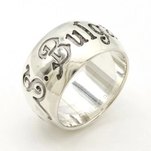 Bvlgari Save The Children Sotirio Silver Ring US 39/10 Used, SV925 - Picture 1 of 7