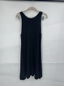 Vestido Wilfred Free Trapecio Mujer Mediano Negro Minimalista Bruja Gótico Clásico - Imagen 1 de 8