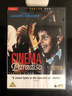 Dvd Oscar Winner 1989 Cinema Paradiso GiuseppeTornatore Italian Tartan 2000 Reg0 - Image 1 of 4