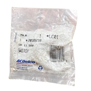 ACDelco GM OEM NOS Genuine Front Door Jamb Switch Assembly 20589218 Discontinued - Picture 1 of 2
