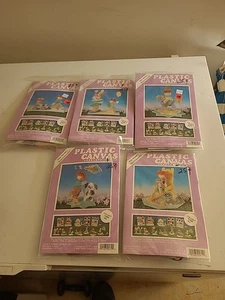 5 New Dick Martin's Martinsville Plastic Canvas Needlepoint Kit #607 608 609-611 - Picture 1 of 11
