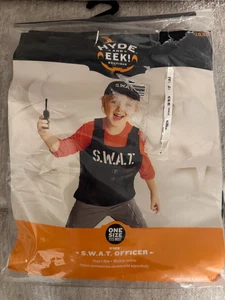 Costume Halloween nuovo in borsa Hyde and Eek SWAT ufficiale bambini taglia unica NUOVO! - Foto 1 di 1