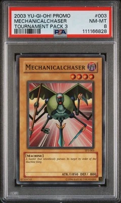 2003 Yu-Gi-Oh! Mechanicalchaser Tournament Pack 3 TP3 Super Rare PSA 8 - Image 1 of 2