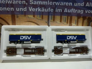 Märklin 47111 Zweiteiliges Taschenwagen-Set DSV 18 - Bild 1 von 3