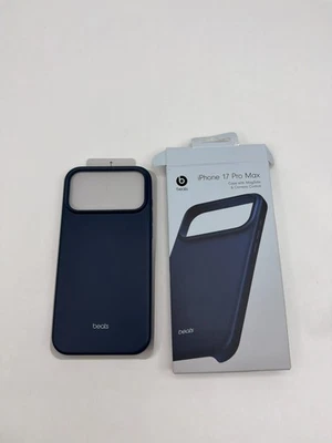 Beats - iPhone 17 Pro Max Case with MagSafe and Camera Control - Bedrock Blue - Image 1 of 4