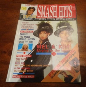 1988 Smash Hits Magazine April 11 MEL & KIM - Bild 1 von 1