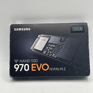 New Samsung 970 Evo PCIe M.2 Internal Solid State Drive (MZ-V7E250BW) 250gb - Afbeelding 1 van 2