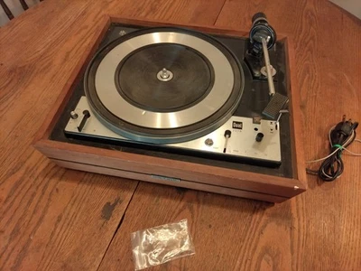 Tocadiscos Vintage Doble Estuche Cesta 1218, Piezas/Reparación Foto 1 de 4