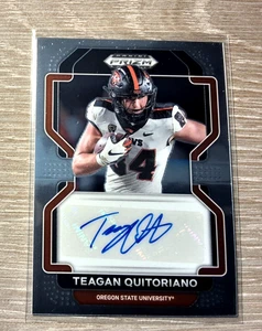 2022 Prizm Draft Picks Teagan Quitoriano Autograph Auto #RA-TQU PWE - Picture 1 of 2