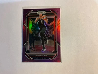 2023 panini wnba prizm KIAH STOKES #34 base purple prizm 075/149 - Image 1 of 2