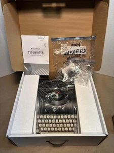 Maplefield MF-TW Retro Manual Typewriter Retro Black-Lightly Used-Good Condition - Picture 1 of 9