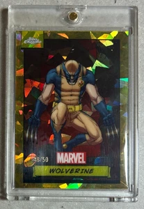 2024 Topps Chrome Marvel Sapphire Wolverine Gold 46/50 #88 - Picture 1 of 4