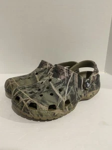 Camo Slip-on crocs Classic men’s 5 Women’s 7 - Picture 1 of 8